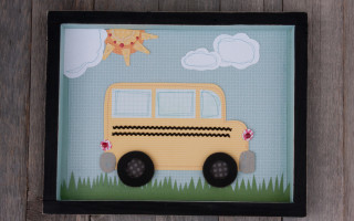 Back to School! Sewing on Paper Craft