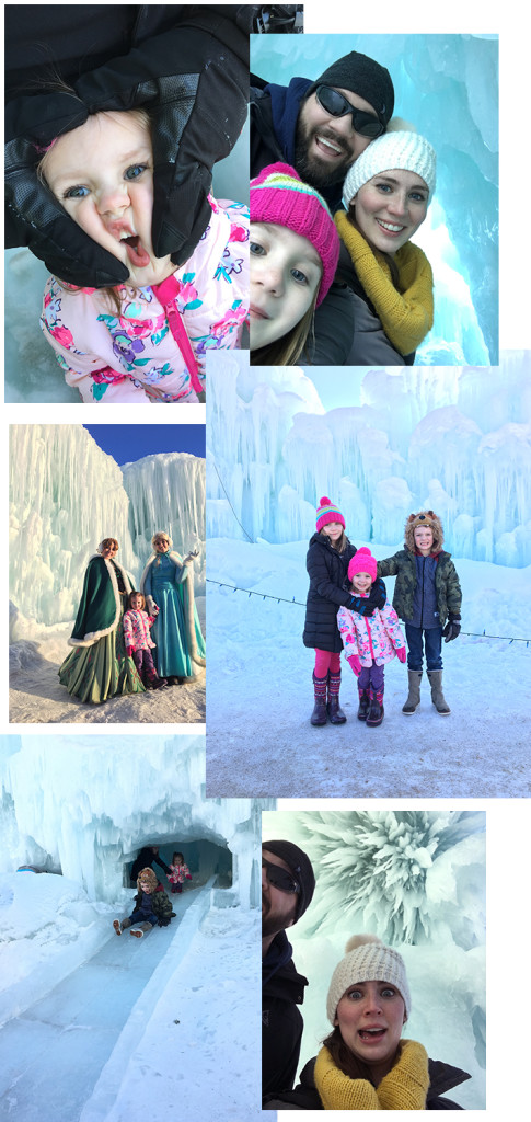 Midway Ice Castles - A great family outing. 