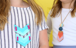 Cardboard Necklaces