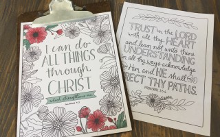 Spiritual Coloring Book and Kickstarter