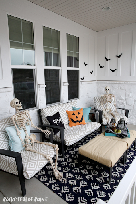 Spooky Front Porch