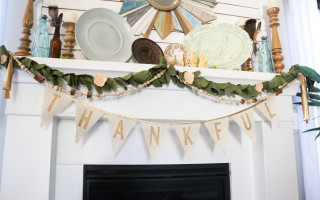 Thanksgiving Mantle