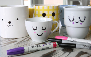 Sharpie Face Planters