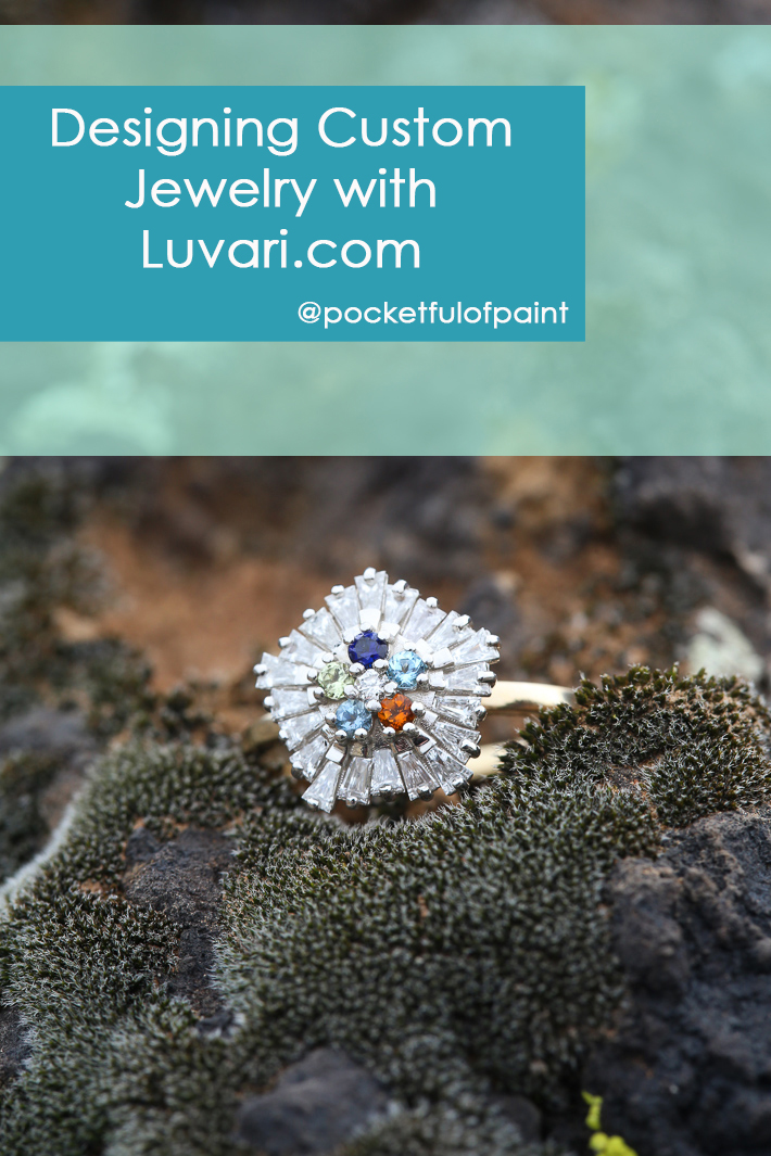 Custom Jewelry designing- www.pocketfulofpaint.com